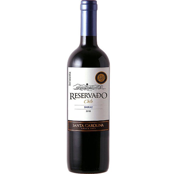 Vinho Reservado Shiraz Santa Carolina 750ml