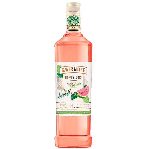 Vodka smirnoff infusions watermelon e mint 998ml