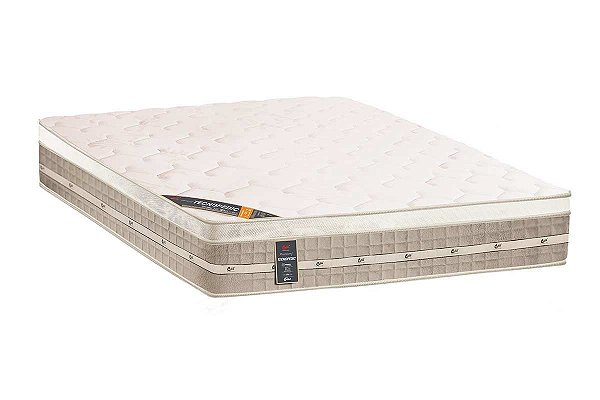 COLCHÃO MEIO CASAL CASTOR TECNOPEDIC PREMIUM 120x203x30cm