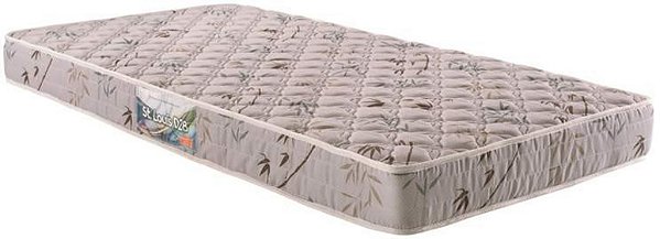 COLCHÃO SOLTEIRO ESPUMA HERVAL S.T LOUIS D28 - 88X188X17CM