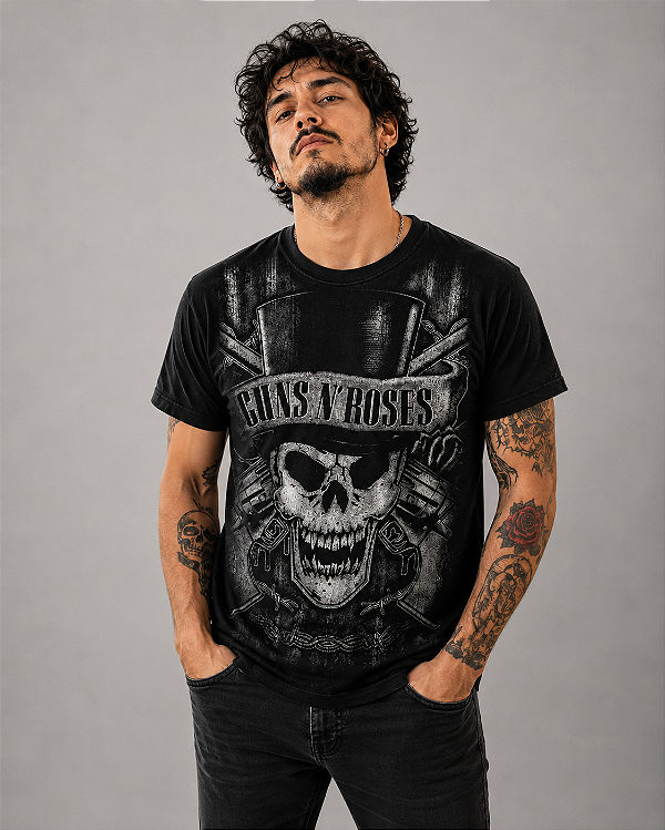 GUNS N' ROSES TOP HAT STAMP PRE 132
