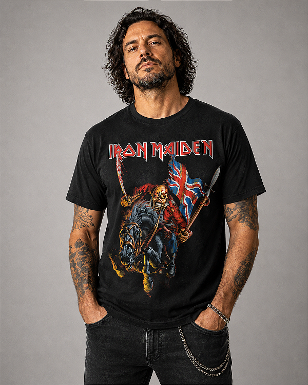 IRON MAIDEN THE TROPPER ENGLAND TOUR STAMP TS 1329