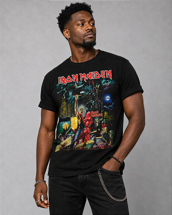 IRON MAIDEN BRING YOUR DAUGHTER SLAUGHTER STAMP TS 1505
