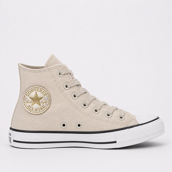 TÊNIS ALL STAR CHUCK TAYLOR BEGE/OURO CLARO