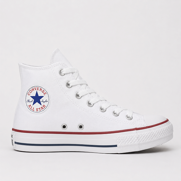 ALL STAR CHUCK TAYLOR BRANCO PLATAFORMA LONA