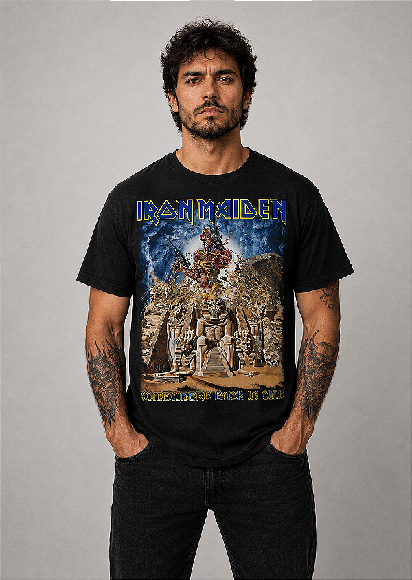 IRON MAIDEN SOMEWHERE BACK IN TIME CONSULADO OF 0072