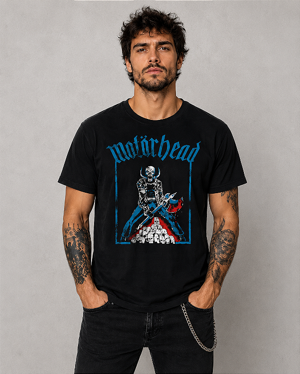 MOTORHEAD BLOOD AXE SKULL CONSULADO OF 0075