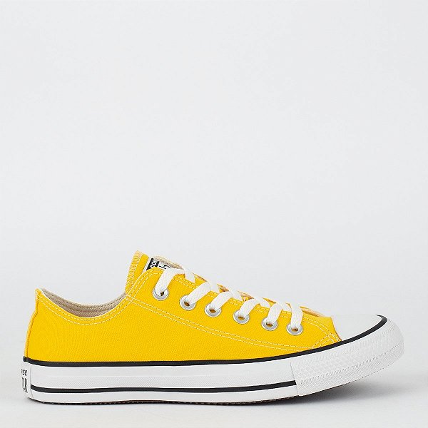 ALL STAR CHUCK TAYLOR AMARELO LONA CANO CURTO