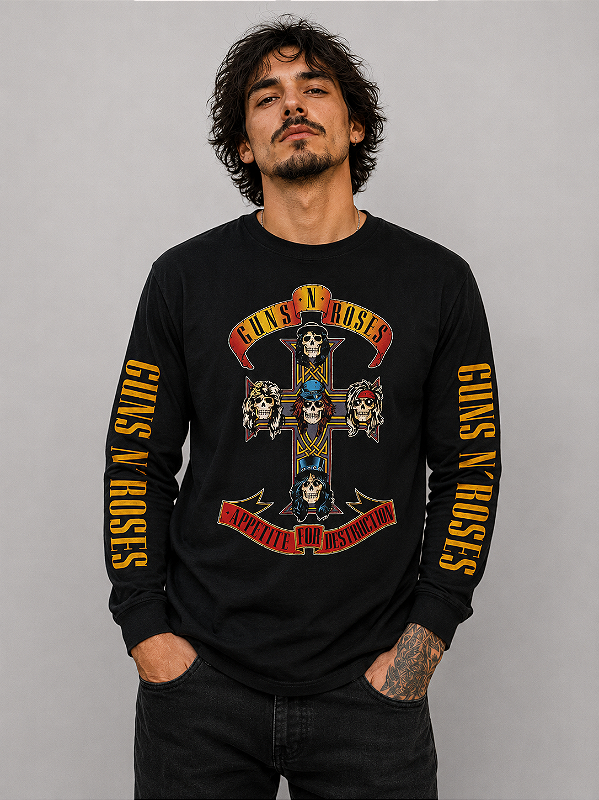 GUNS N' ROSES APPETITE FOR DESTRUCTION STAMP LONG 021
