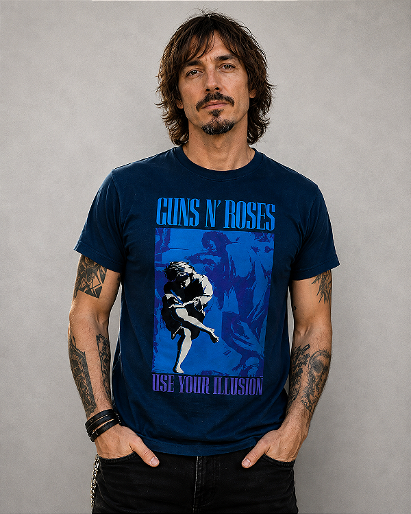GUNS N' ROSES STAMP USE YOUR ILLUSION II TS 1546