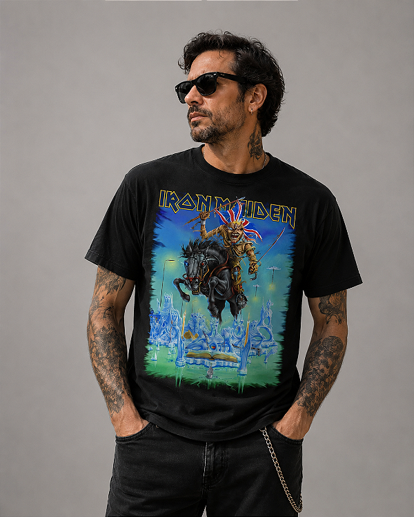 IRON MAIDEN - MAIDEN ENGLAND 2014 STAMP TS 1569