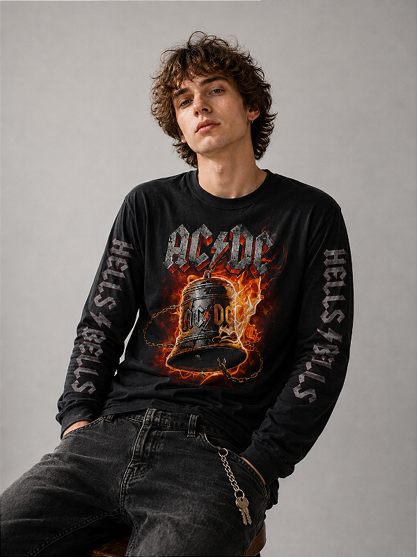 AC DC HELLS BELLS STAMP LONG 023