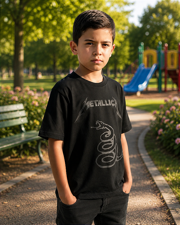 METALLICA BLACK ALBUM STAMP KID 169