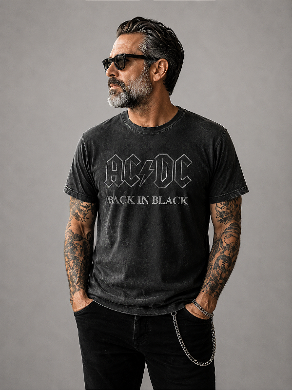 AC/DC Back in Black Preta Stoned MCE 152