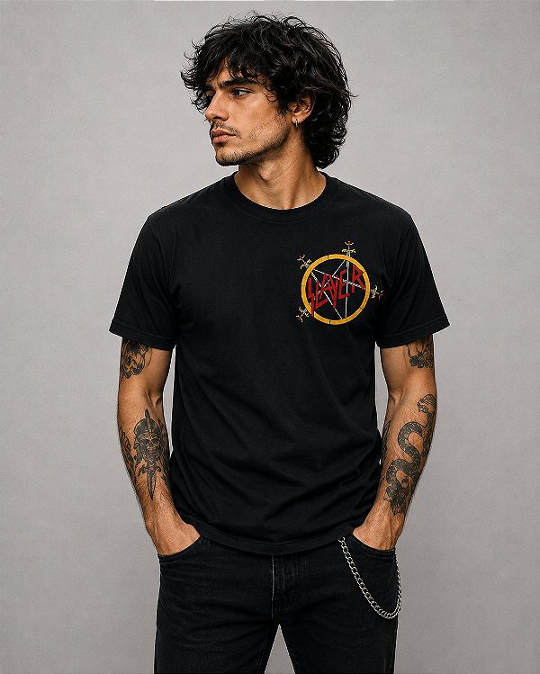 SLAYER EAGLE TEE STAMP PC 010