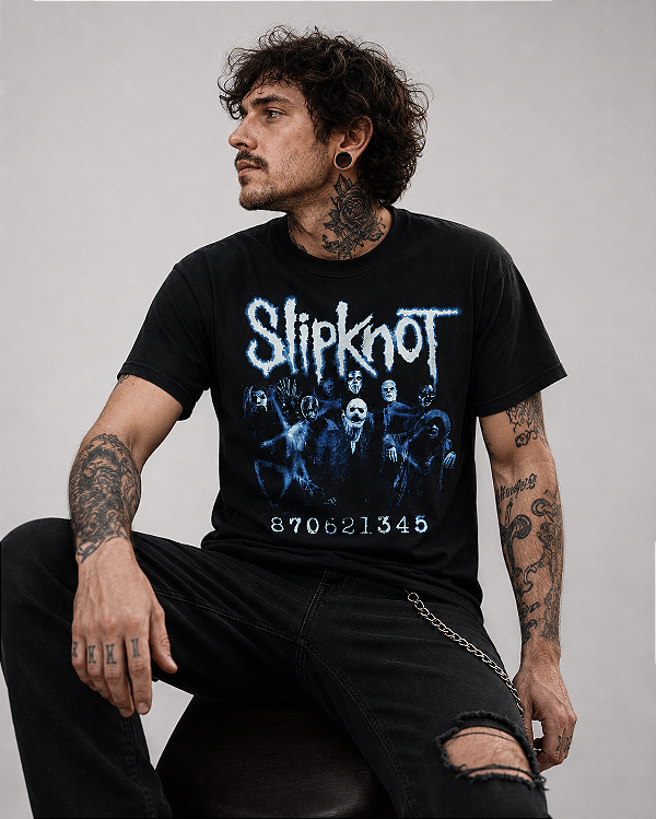 SLIPKNOT BAND PHOTO STAMP TS 1743