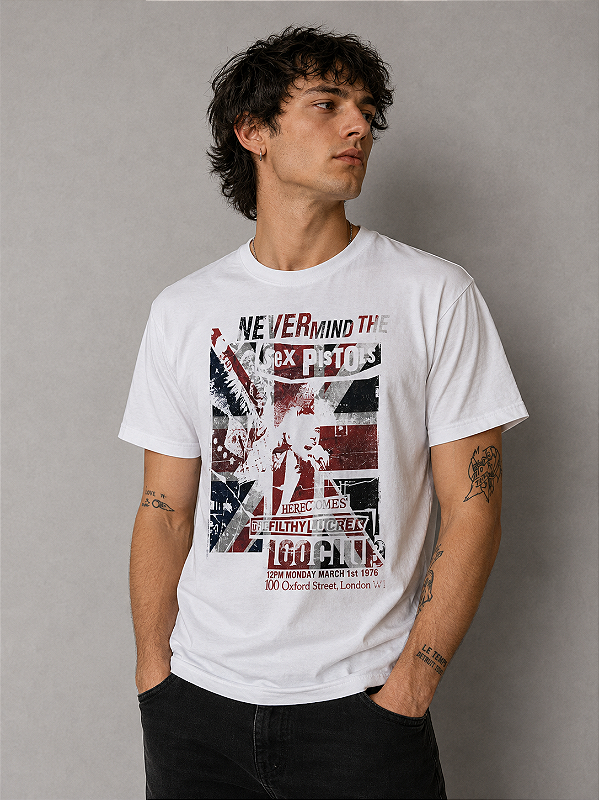Sex Pistols Uk Flag Ts 1770