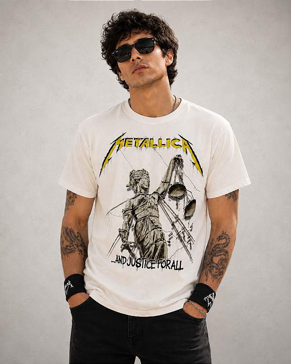 Camiseta Metallica Stamp Ts 1457