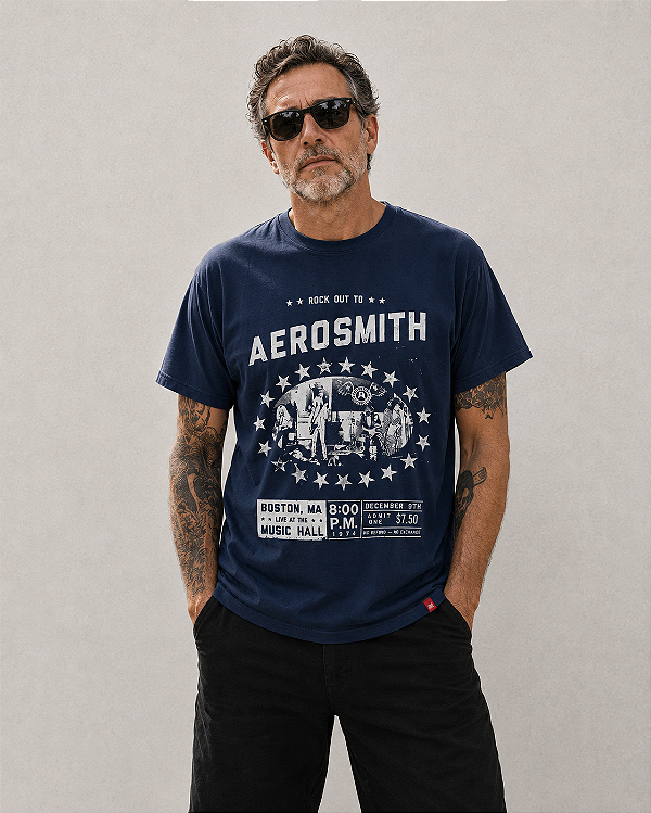 AEROSMITH BOSTON - AZUL
