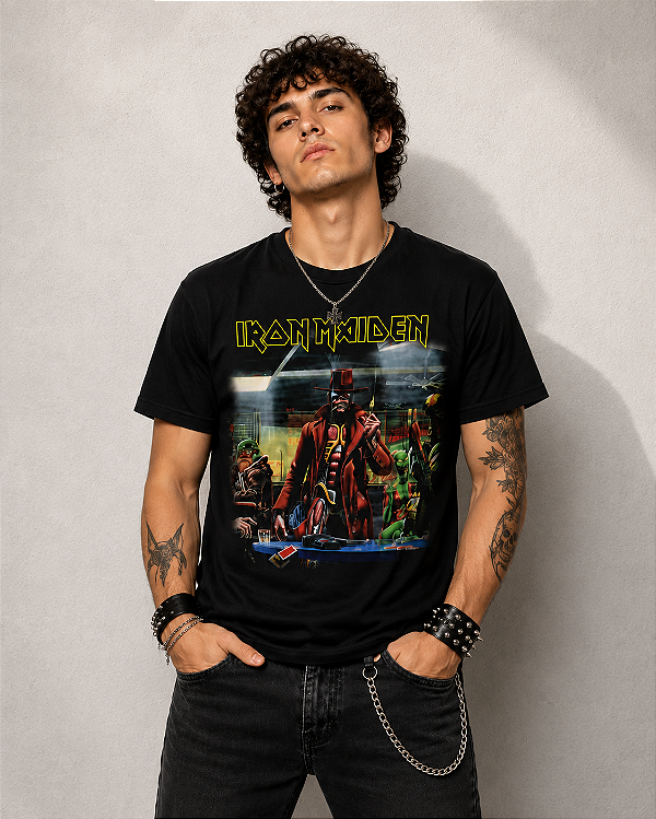 Camiseta Iron Maiden Stranger In a strange Land TS 1882