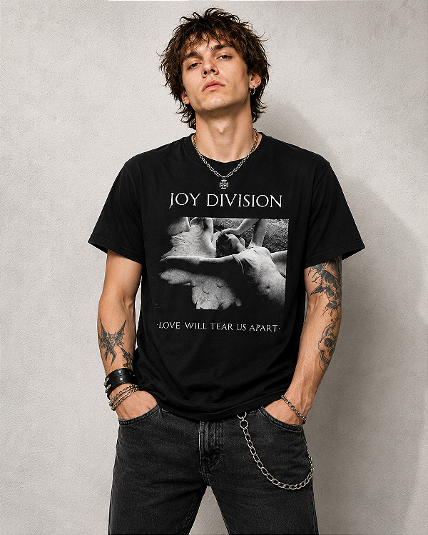 Camiseta Joy Division Love Will Tear Us Apart TS 1724