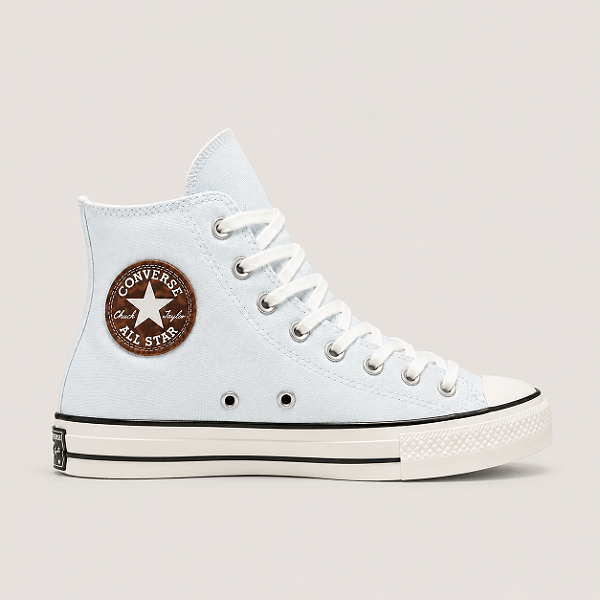 ALL STAR CHUCK TAYLOR AZUL LUAR CANO LONGO
