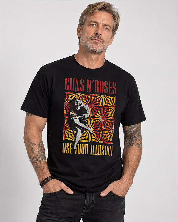 Camiseta Guns n' Roses Use Your Illusion I TS 1975