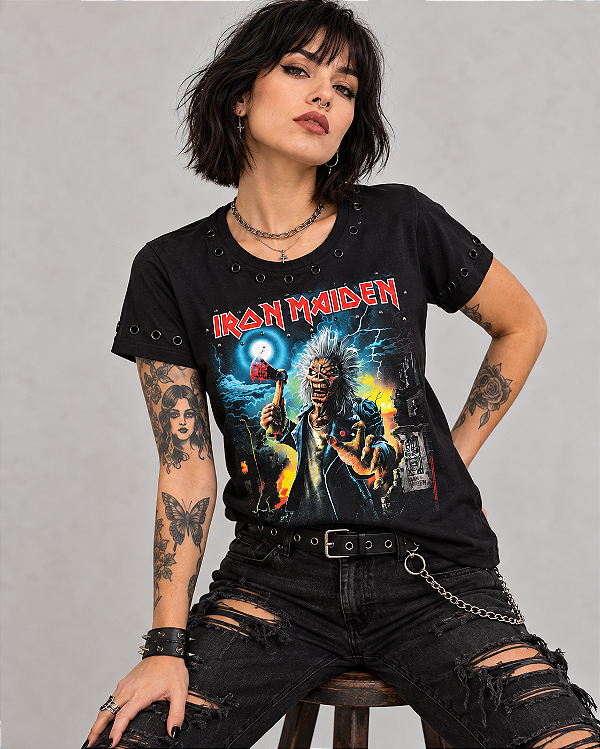 CAMISETA IRON MAIDEN BB 521