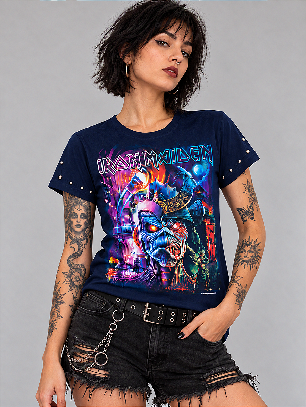 CAMISETA IRON MAIDEN BB 520