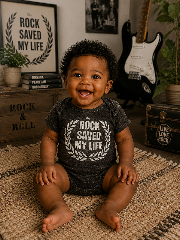 ROCK SAVED MY LIFE - PRETO STONED