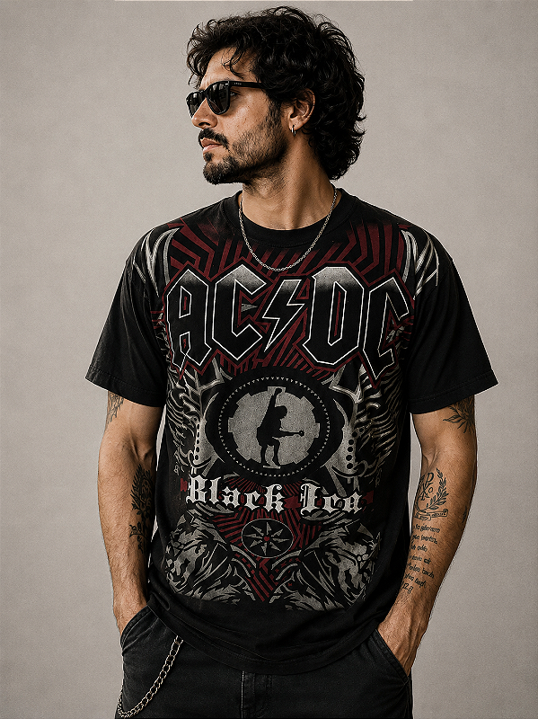 AC DC BLACK ICE STAMP PRE 001