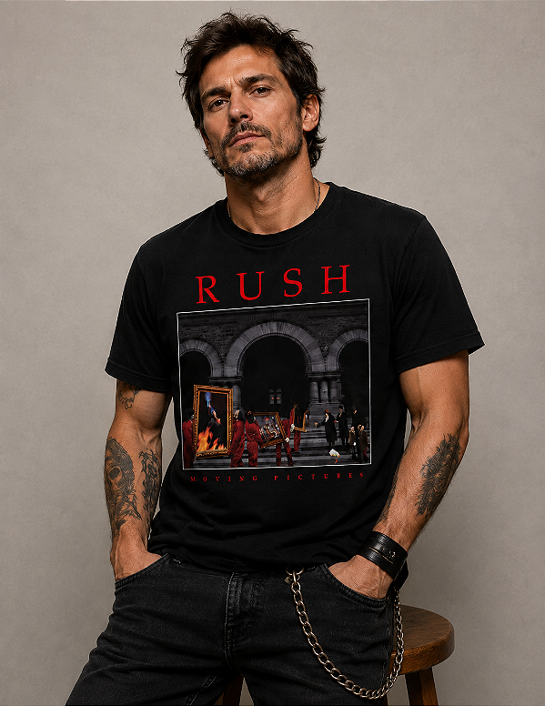 RUSH MOVING PICTURES STAMP TS 1422