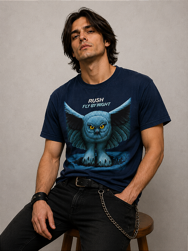 RUSH FLY BY NIGHT STAMP TS 1403