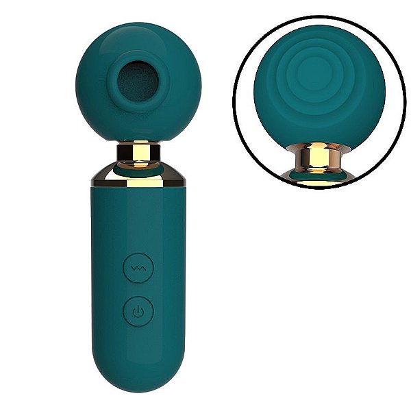 8664 Mini Varinha Mágica com Tapping e Sug