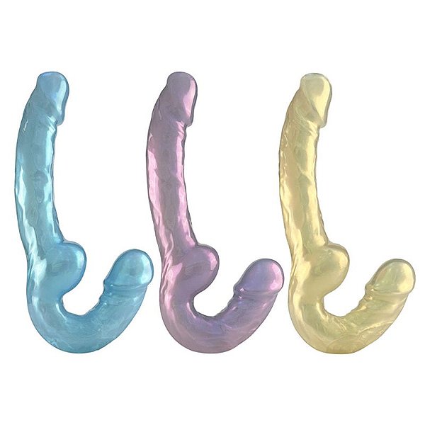 8906 STRAPLESS Dildo Duplo
