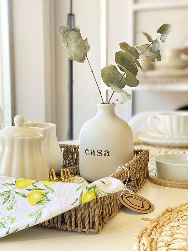 Vaso Cerâmica Casa