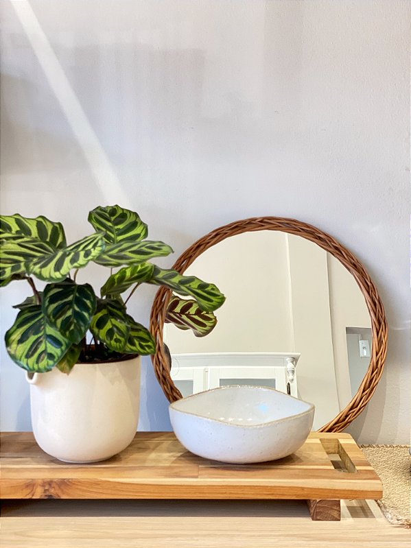 Espelho Vime Trançado