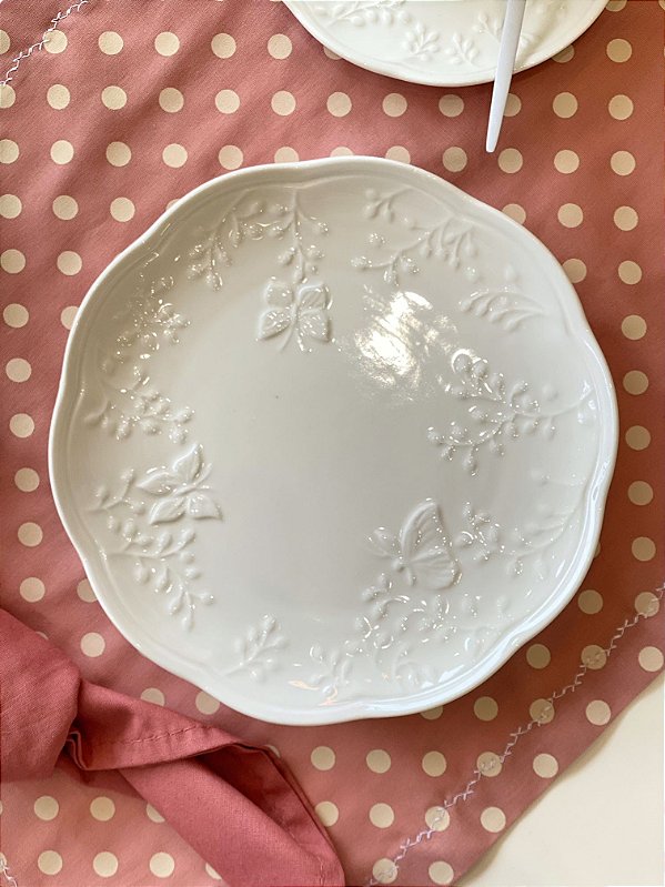 Prato de Sobremesa Butterfly Flower