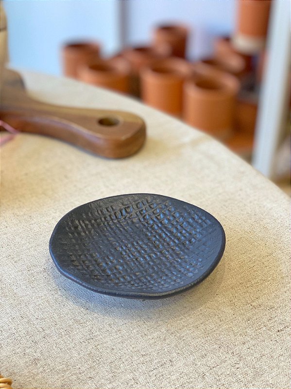 Ramequim Juta Preto Matte