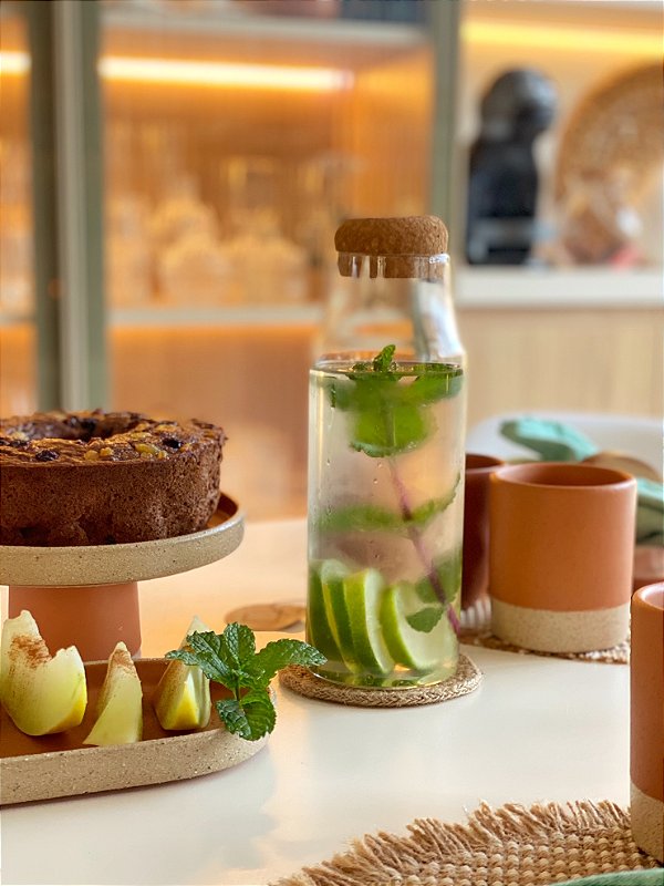 Garrafa Vidro e Cortiça 820 ml