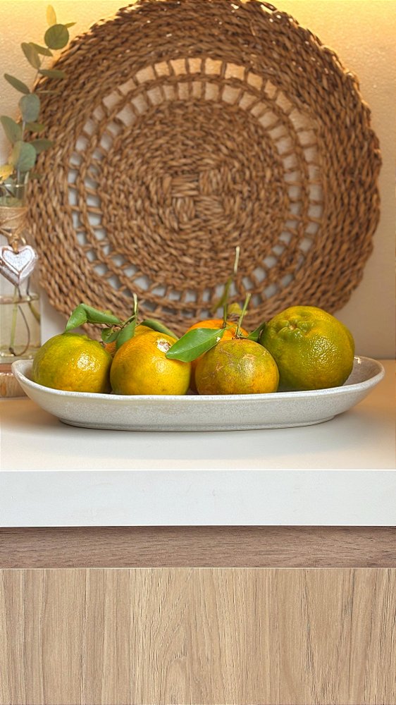 Travessa Oval Funda Latte G