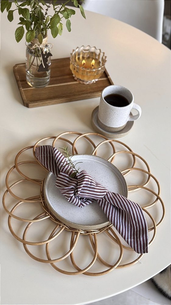 Jogo Americano Flor Vime - 2 pçs