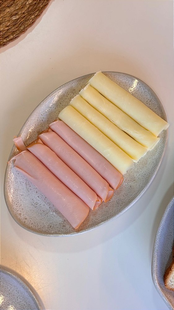 Conj. 2 Travessas Ovais Vanilla