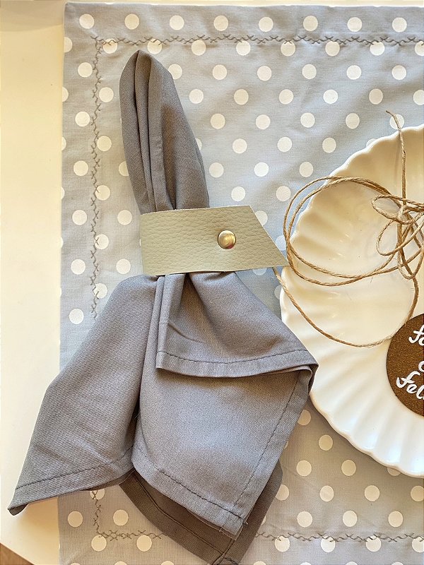 Guardanapo Home Grafite 40X40 cm