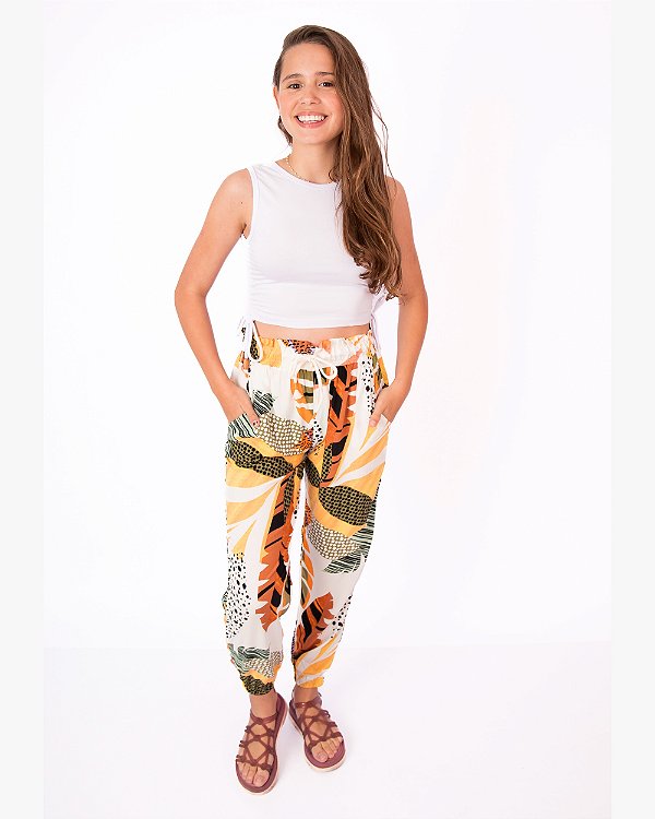 Calça Jogger Aquarela