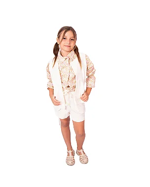Conjunto de Colete e Short Moletinho