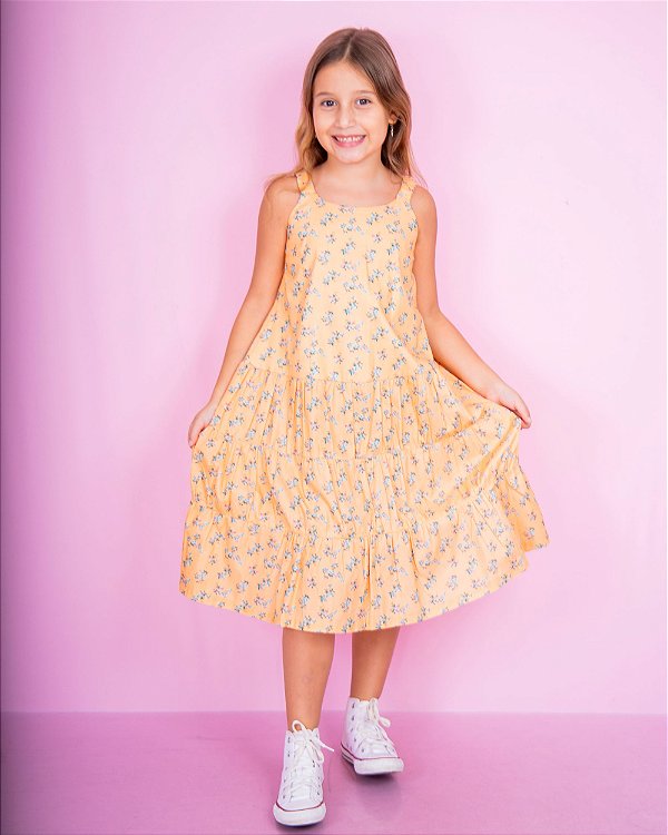 Vestido Gold Infantil