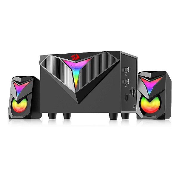 Caixas de Som e Subwoofer Gamer Redragon Toccata RGB GS700