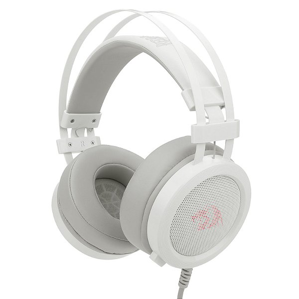 Headset Gamer Redragon Scylla Lunar White H901W