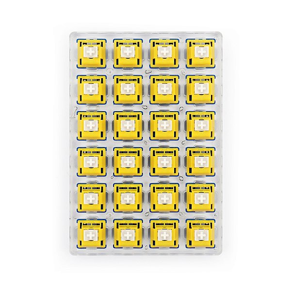 SWITCH PARA TECLADO MECANICO TACTILE KIT COM 24 MODELO BULLET B